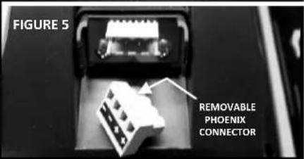 FIGURE 5 REMOVABLE PHOENIX CONNECTOR
