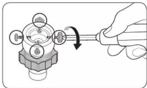 SAMSUNG WW8ST5541AT - Connecting to a non-threaded water tap - 2