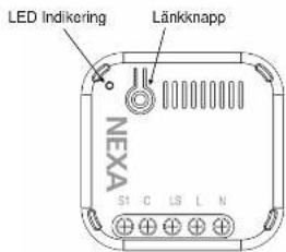 LED Indikering Länkknapp NEXA SI C LS L N