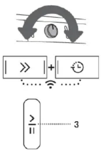 GORENJE WPNEI82SBSWIFI - Kuidas seadmes Wi-Fi lubada? [on] - 1