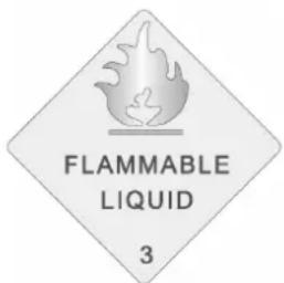 FLAMMABLE LIQUID 3