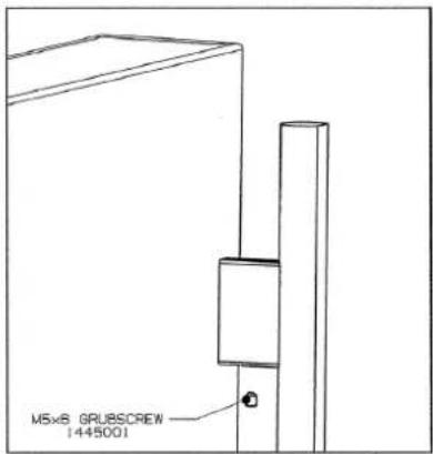 M5x8 GRUBSCREW 1445001
