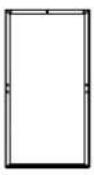 Gazebo Penguin 41215-12 - For Wooden Deck - 66