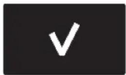 ✓
