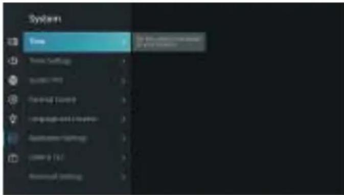 Systems Time Time Settings Subscription Subscription (User) Language and Settings Authentication Settings User ID: 134 Personal Settings