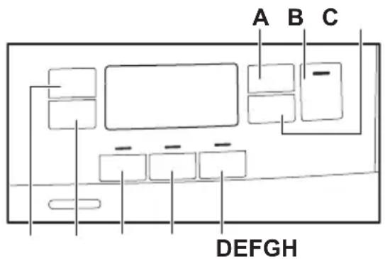 A B C DEFGH