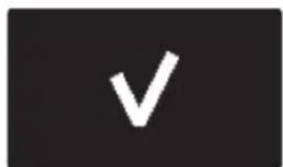 ✓
