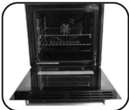 HOOVER HON205B/E - REMOVAL AND CLEANING OF THE GLASS DOOR - 1