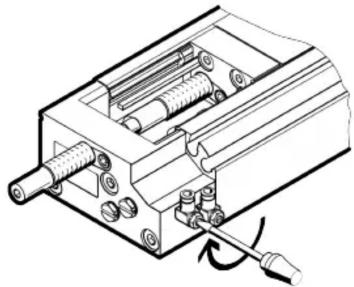 Festo DGSL-10-40-PA - Test run - 2