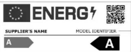 ENERG SUPPLIER'S NAME MODEL IDENTIFIER A A