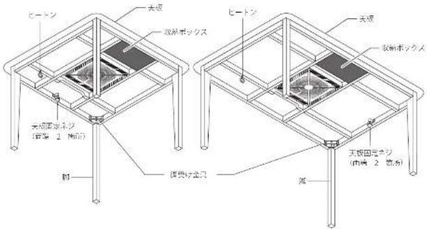 Yamazen CDT-HDN1352 - 各部のなまえ ご使用の準備 - 1