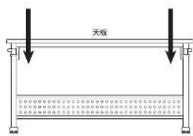 Yamazen CGD-1055 - ■天板の下げ方 - 2