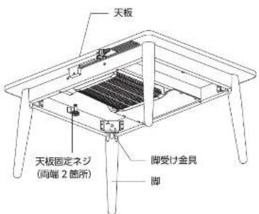Yamazen CRT-105752T - 各部のなまえ - 1