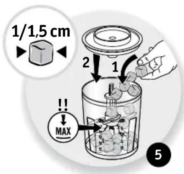 1/1,5 cm 2 1 !! MAX 5