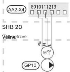 AA2-X4 8910111213 SHB 20 Vämmetrzne PE M~ GP10