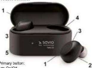 Savio TWS-04 - User manual - 1