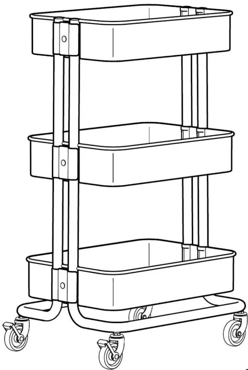 IKEA RÅSKOG 105.917.71 - RÅSKOG - 1