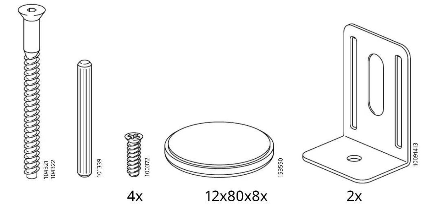 104321 104322 101339 4x 100372 12x80x8x 153550 2x 10091413