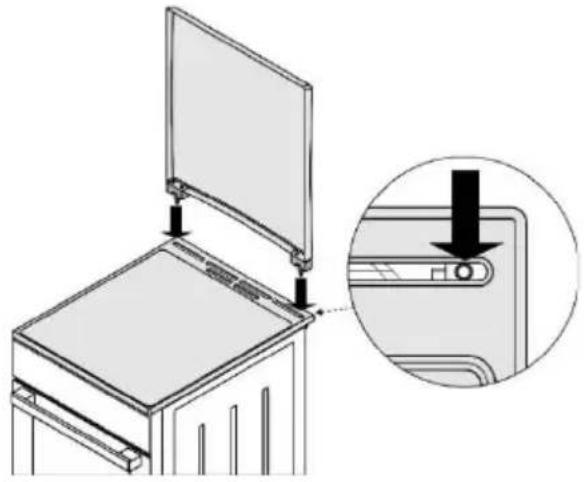 GORENJE GKS5C72WF - Järgige järgmiseid samme: - 1