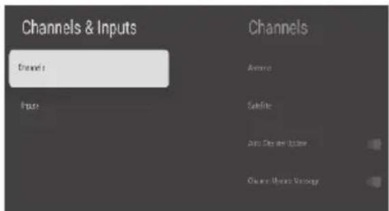 HAIER LE43G600UG - ON SCREEN MENU & SETTINGS - 5