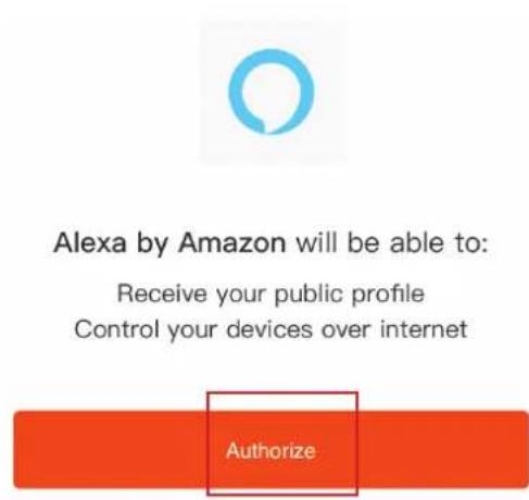 Alexa by Amazon will be able to: Receive your public profile Control your devices over internet Authorize