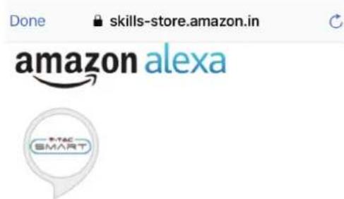 Done skills-store.amazon.in amazon alexa SMART