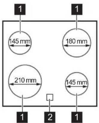 1 145 mm 180 mm 210 mm 145 mm 1 2 1