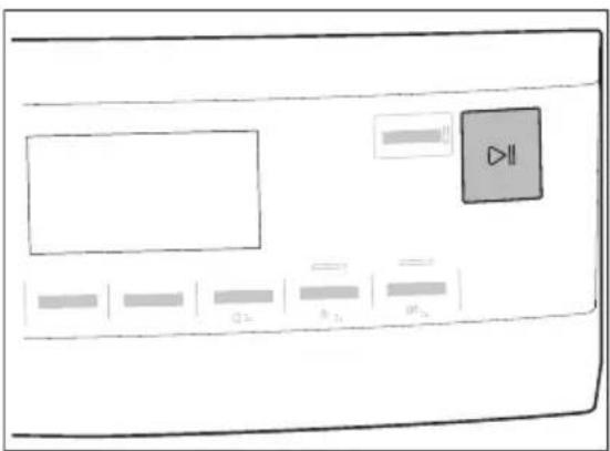 AEG TR8384E - Program indítása - 1