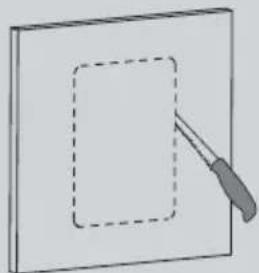 Morel SoundWall Surface SH17C - Semi Hidden Installation SH17C - 2