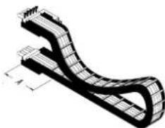 Festo NEBM-L10G14-EH-5-Q6N-LE12 - Mounting in energy chain - 8