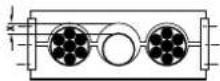 Festo NEBM-L10G14-EH-5-Q6N-LE12 - Mounting in energy chain - 4