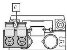 Festo DADG-AK-G8-6-40 - Use of one-way flow control valves GRLA on the air connection threads [B] - 1