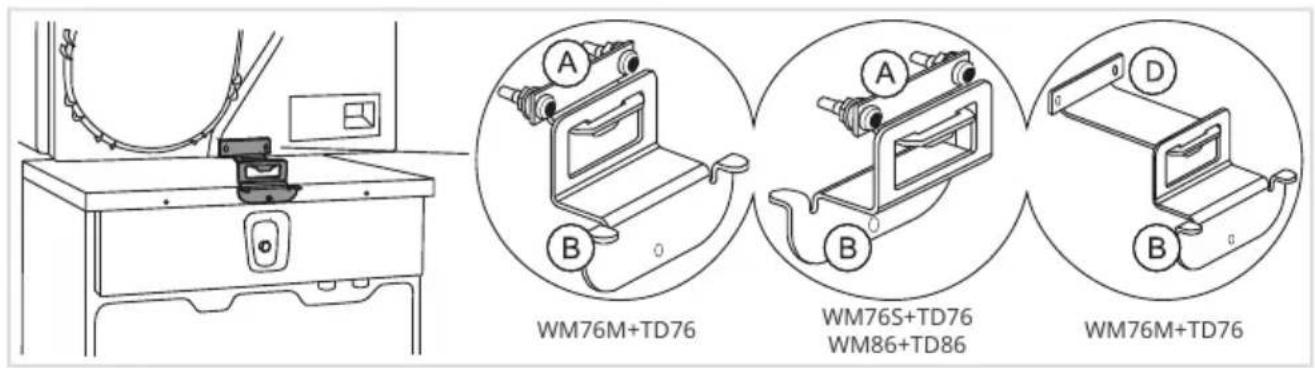 WM76M+TD76 WM76S+TD76 WM86+TD86 WM76M+TD76