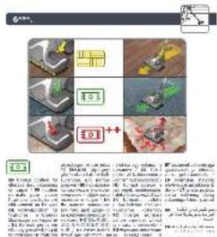 Scanned document page showing a grid of 3D printing steps with labeled icons and Chinese text descriptions.