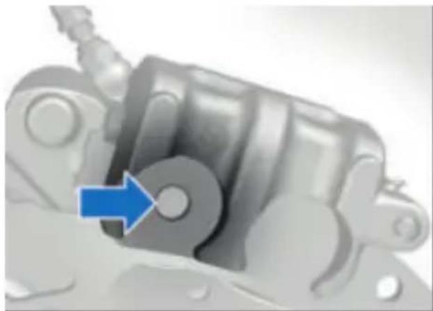 BMW R 12 G/S (2024) - Tagumiste pidurikatete paksuse kontrollimine - 2