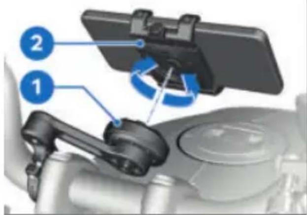 BMW R 12 G/S (2024) - Nutitelefoni hoidiku paigaldamine - 1