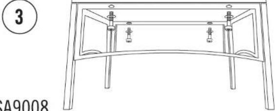 Teesa Rose TSA9008 - ASSEMBLY INSTRUCTION / INSTRUKCJA MONTAŻU - 9