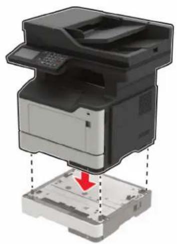 LEXMARK MX421 - Lisasalvede paigaldamine - 1