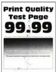 LEXMARK MX421 - Laialimääritus ja täpid väljatrükil - 1