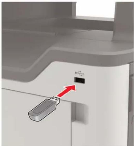LEXMARK MX421 - Välkmäluseadmelt printimine - 1
