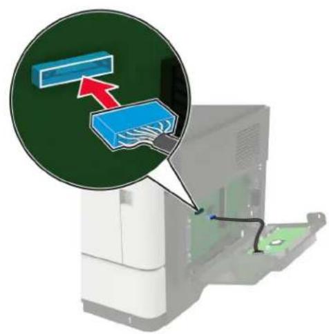 LEXMARK MX421 - Siselahenduste pordi paigaldamine - 6
