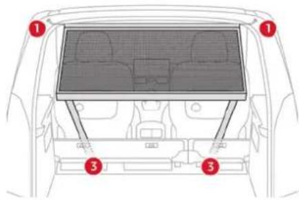 CITROEN Berlingo Van (2025) - Külgakende kardinad - 6