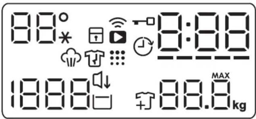 ELECTROLUX EW7F3494SQE - Afişaj - 1