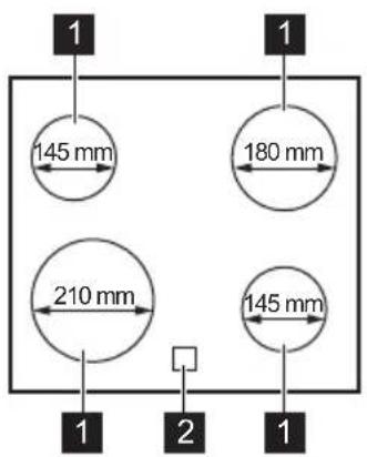 1 145 mm 180 mm 210 mm 145 mm 1 2 1