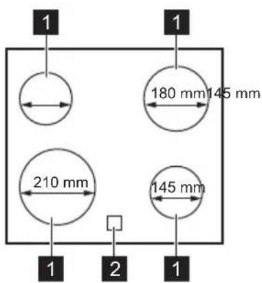 1 1 180 mm 145 mm 210 mm 145 mm 1 2 1