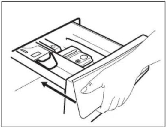 ELECTROLUX EW9WN161BCE - Curățarea dozatorului de detergent. - 4