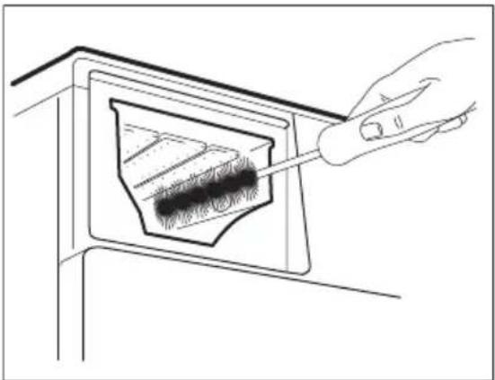 ELECTROLUX EW9WN161BCE - Чистење на дозерот за детергент - 3
