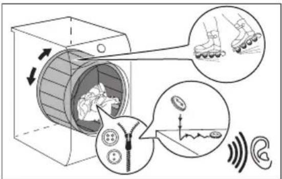 ELECTROLUX EW7D395UCE - Tamburul se roteşte. - 1