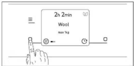 2h 2min Wool max 1kg