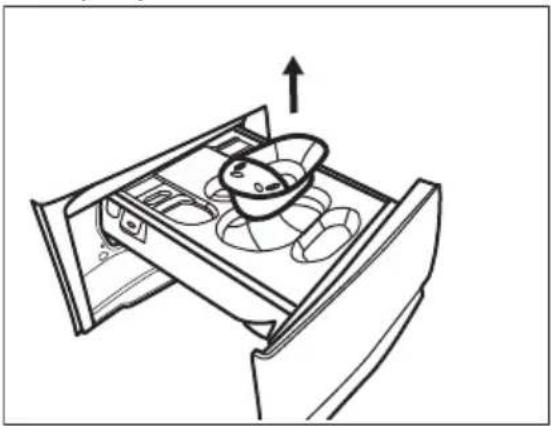 ELECTROLUX EW7F5612SQE - Mazgāšanas līdzekļa dozatora tīrīšana - 2